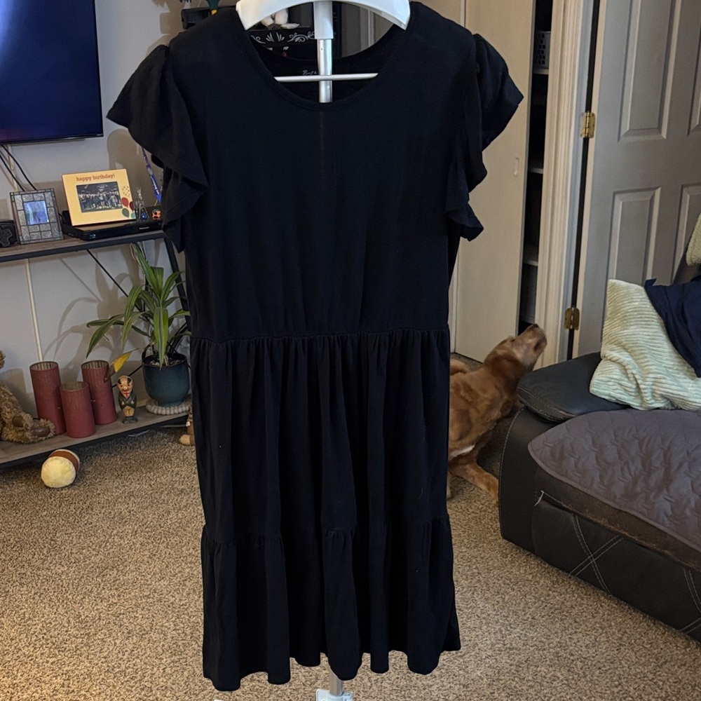 Elegant Black Woman’s Dress